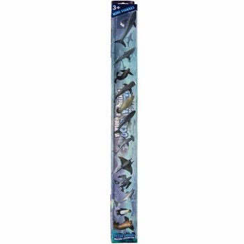 OCEAN WORLD - 海洋动物玩具模型混装 (12件装)