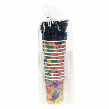 万圣节饮品杯 / 冰淇淋杯 - 12个装