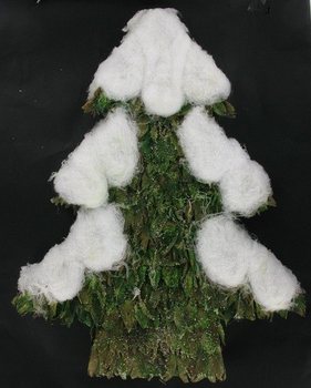 带雪天然树 摆件 大号 (1个)