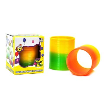 彩虹圈弹簧玩具 盒装 &Oslash; 5 CM (24个)