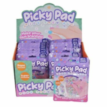 PICKY PAD - 展示盒装 DIY 字母手链 (36件装)