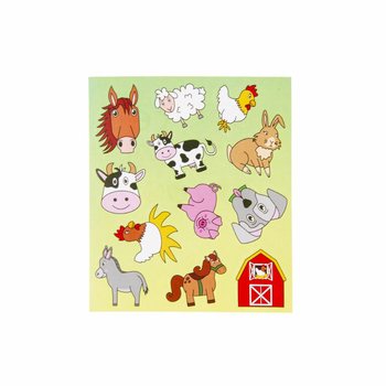 趣味贴纸 &ndash; 农场动物款 (120张装)