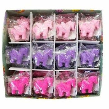 独角兽橡皮擦 - 展示盒装 (48个)