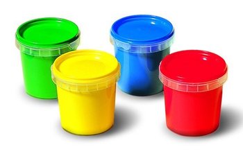 SES 手指画颜料套装 4x150ml (4色) (1盒)