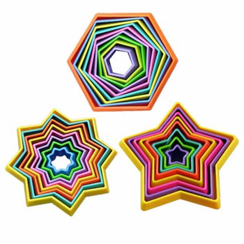 Magic Star 3D 减压玩具 - 展示盒 (24个)