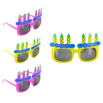 HAPPY BIRTHDAY 派对眼镜 (12只装)