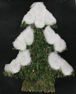 带雪天然树 摆件 大号 (1个)