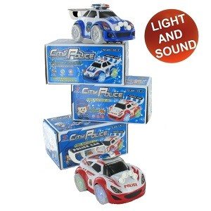 Bump & Go 警察赛车 (2件装)