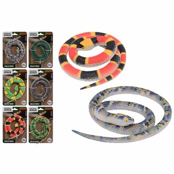 Animal World 挂卡蛇玩具 (60 cm) - 24件展示装