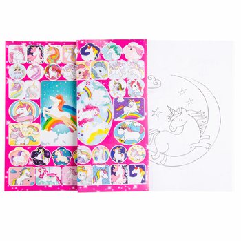 独角兽 A4 涂色本（含贴纸，12 本装）
