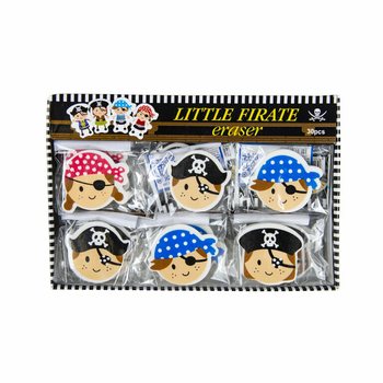 海盗橡皮擦展示盒（30个装）