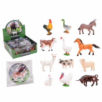 ANIMAL WORLD - 农场动物展示盒装 (36件)