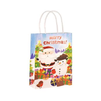圣诞快乐礼品袋 MERRY CHRISTMAS 14x21x7 厘米 (24个装)