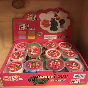 展示盒装超轻粘土 (24件)
