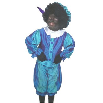 男孩款 Zwarte Piet 节日扮演服装 – 110码（4-6岁）