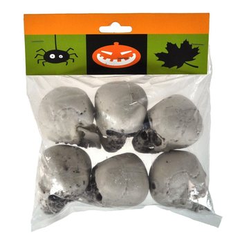 袋装装饰骷髅头 6件套 (6袋)