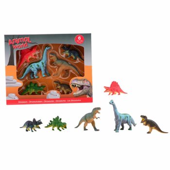 ANIMAL WORLD - 恐龙玩具套装（6件套）