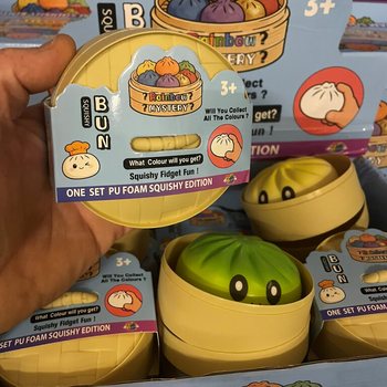 RAGE - 挤压大包子饺子 - ONE SET PU FOAM SQUISHY EDITION (12个装)