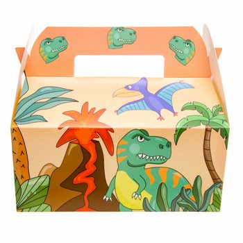 恐龙儿童套餐盒 - 22.5 x 12 x 9.5 厘米 (24个)