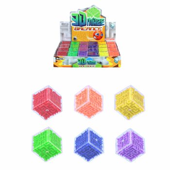 智力魔方迷宫走珠游戏展示盒装 (24个装)