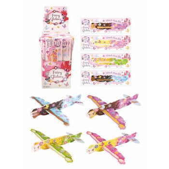 FIGHTER GLIDERS 泡沫拼装滑翔飞机 – 仙女款展示盒装 (48只装)