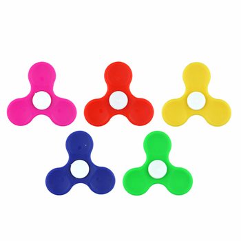 塑料指尖陀螺展示盒装 - 混色 (100件套)