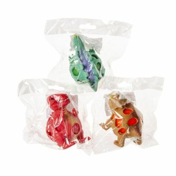 Squishy Mesh 恐龙网状捏捏乐压力球 - 展示盒装 (12个装)