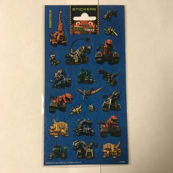 贴纸：DINOTRUX，尺寸 20 x 10 厘米（10 张）