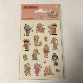 STICKERVEL：MOREHEAD – 可爱孩子，尺寸 16 x 9 厘米（10件套）