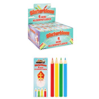 圣尼古拉斯 (Sinterklaas) 4色彩色铅笔展示盒装 (120套)