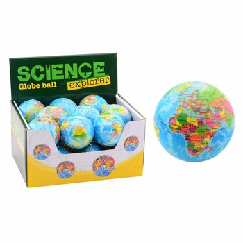 SCIENCE EXPLORER - 泡沫地球仪球 Ø6 cm（18 件装展示盒）