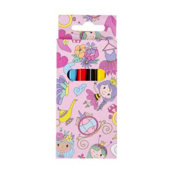 6色彩色铅笔套装 - 公主系列 (24盒入)
