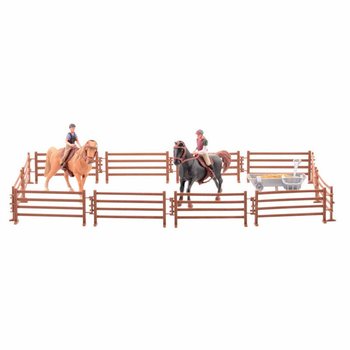 MY LOVELY HORSE - XL - 双玩具马与大型马术俱乐部礼盒装 (1套)