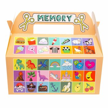 大型 Memory 儿童套餐盒 - 22.5 x 12 x 9.5 厘米 (24个)