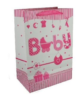 新生儿礼品袋 - 婴儿粉 (12个装)