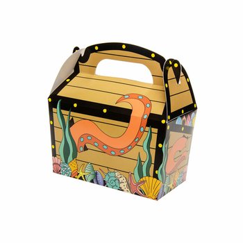 海盗主题儿童派对分享礼品盒 12x12.5x6 厘米 (12个装)