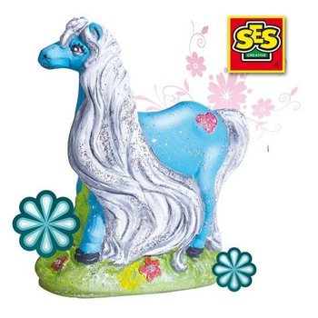 SES 石膏浇铸与涂色套件 - 长鬃毛马 (1件装)