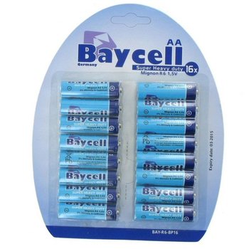 “BAYCELL” AA 电池 - 超强效 (10x16 粒)