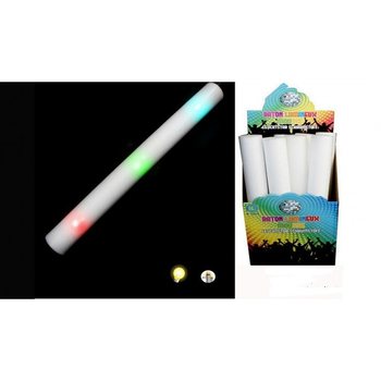 LED 泡沫发光棒 - 多色派对棒展示盒装 (24支)
