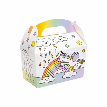 独角兽派对礼品包装盒 12x12.5x6 厘米 (12个装)