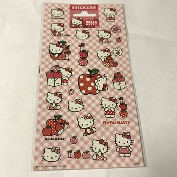 贴纸：HELLO KITTY，尺寸 20 x 10 厘米（10 张）