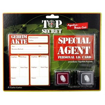 TOP SECRET – 特工指纹采集套装 (12件装)