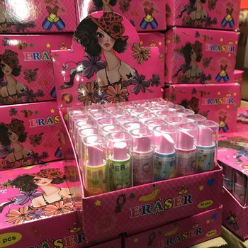 口红造型口香糖展示盒装 (36个)