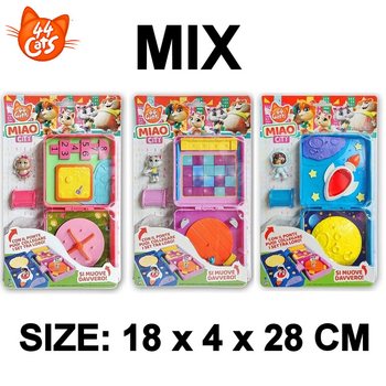 44CATS 妙妙猫城市套装挂卡装 - 尺寸: 18x4x28 CM - 混款 (40件装)
