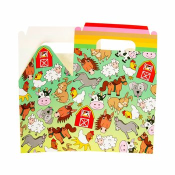 农场主题餐盒 / 礼品包装盒 (12个装)
