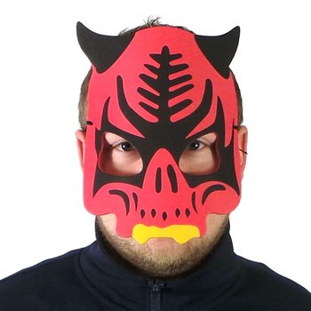 恶魔泡沫面具 (6个装)