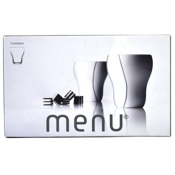 MENU - BLACK CONTOUR 中号保温杯 320 毫升＂2 件套