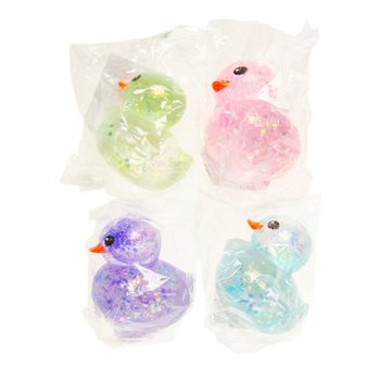 捏捏鸭 SQUEEZE DUCK - 多色混装 - 展示盒装 (12只)