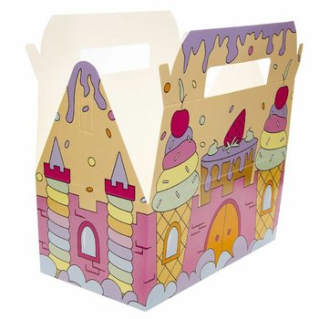 冰雪城堡儿童套餐盒 - 22.5 x 12 x 9.5 厘米 (24个装)