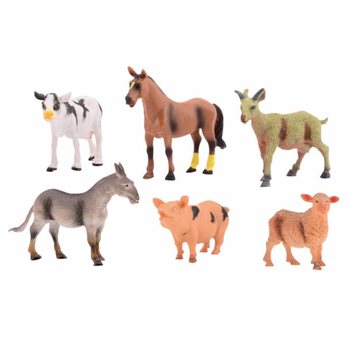 ANIMAL WORLD - 6件装农场动物玩具套装 (1件)